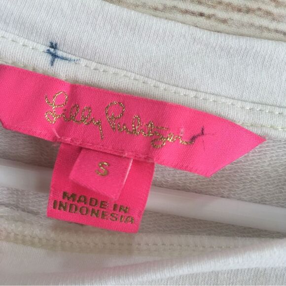 LILLY PULITZER FATIMA TOP IN WHITE - Picture 6 of 9